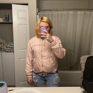 Pink windbreaker from H&M